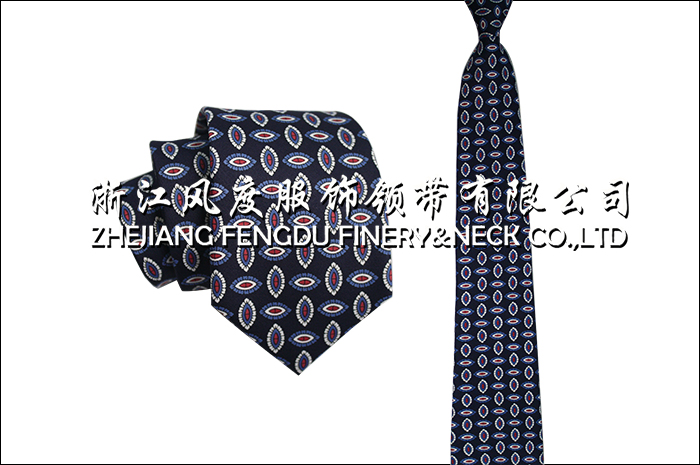 2019春夏新款印花仿絲商務領帶 FDMP1873