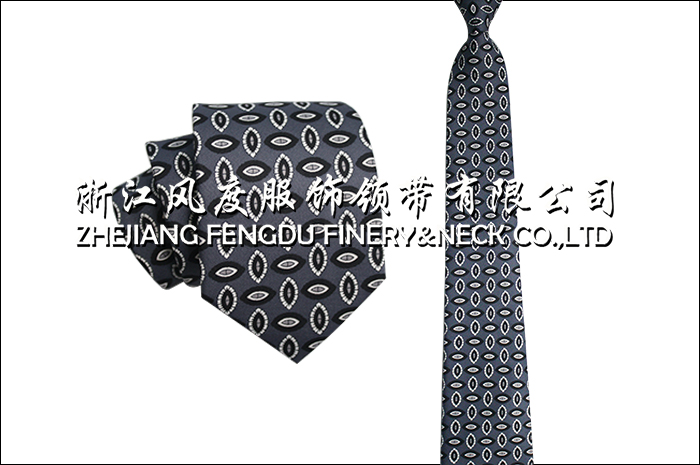 2019春夏新款印花仿絲商務領帶 FDMP1875